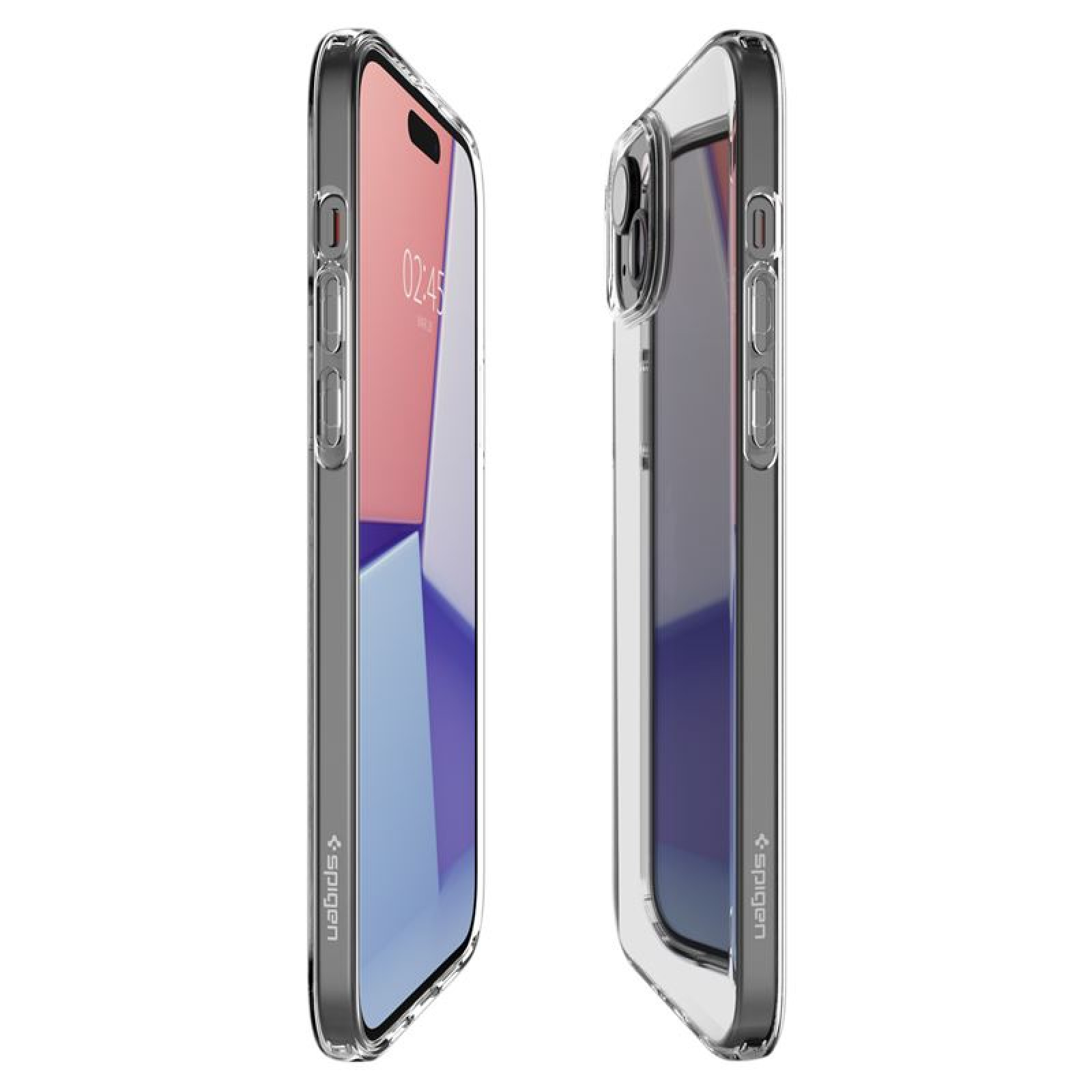 Гръб Spigen за iPhone 15, Liquid Crystal, Прозрачен