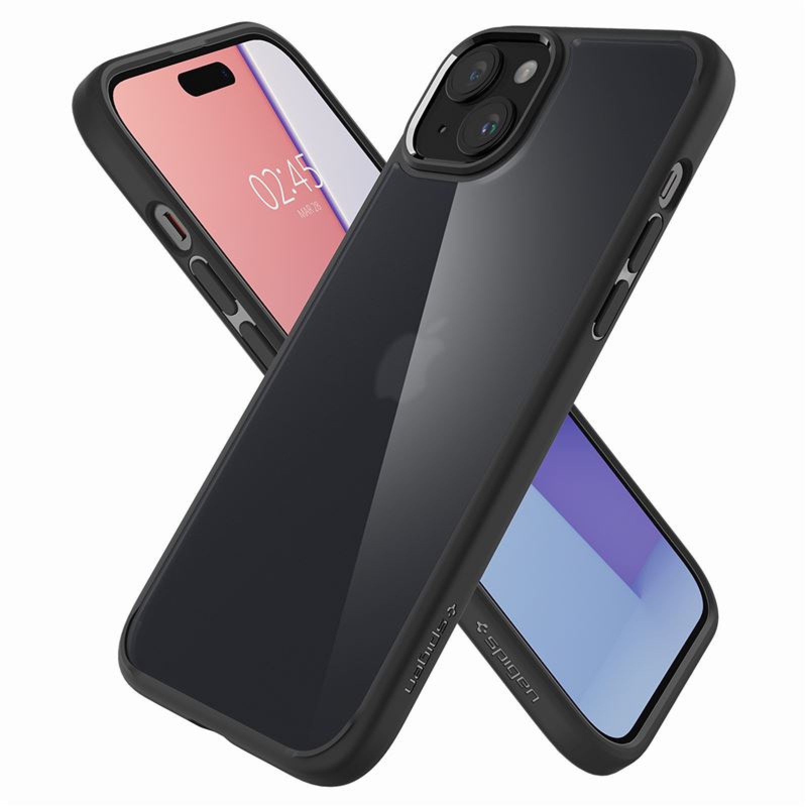 Гръб Spigen Ultra Hybrid за iPhone 15 Plus - Черен