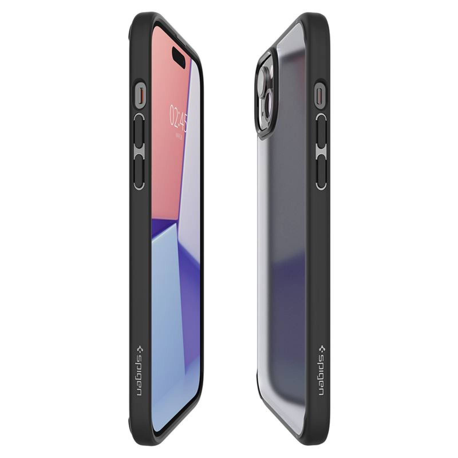 Гръб Spigen Ultra Hybrid за iPhone 15 Plus - Черен