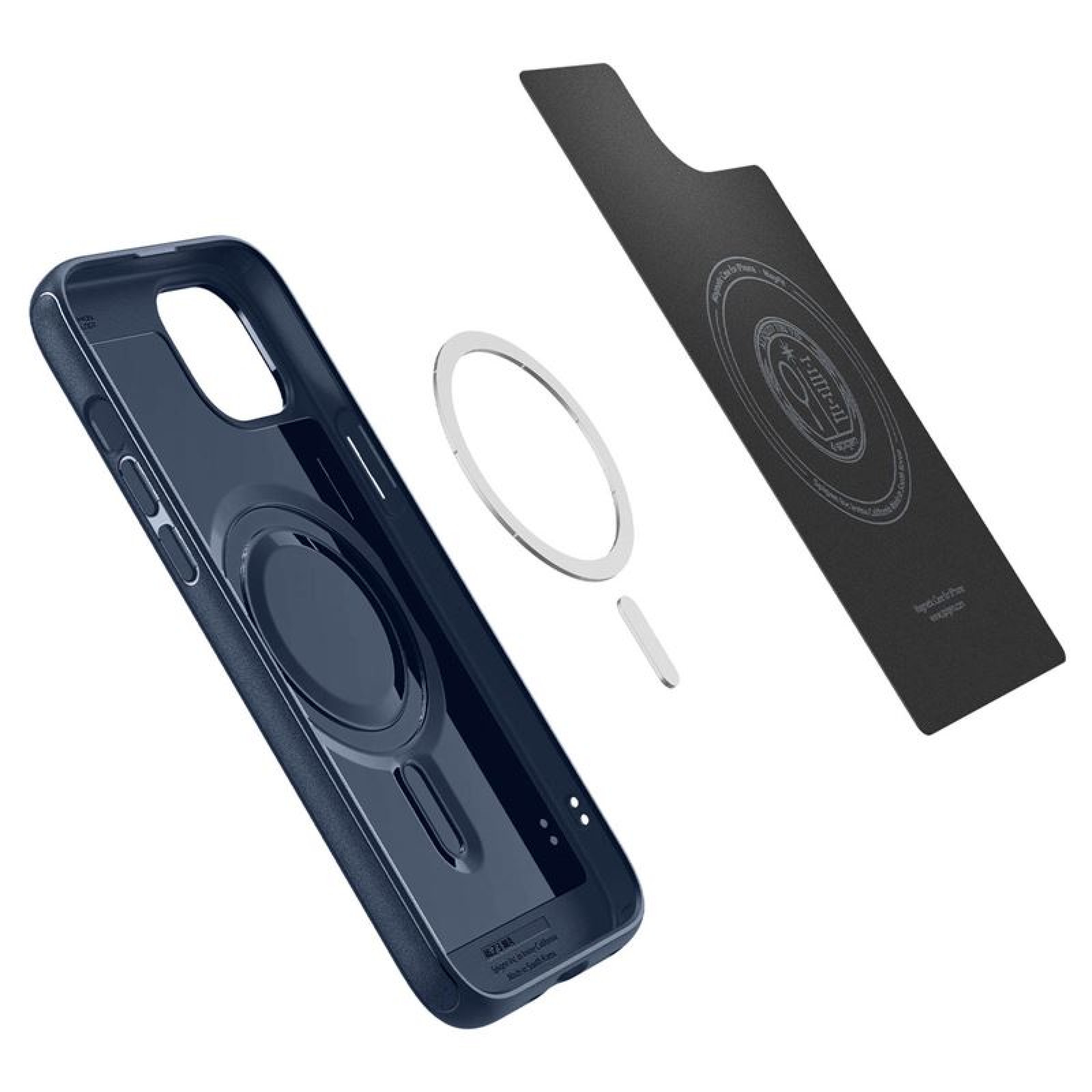 Гръб Spigen Mag Armor MagSafe за iPhone 15 Plus - Син