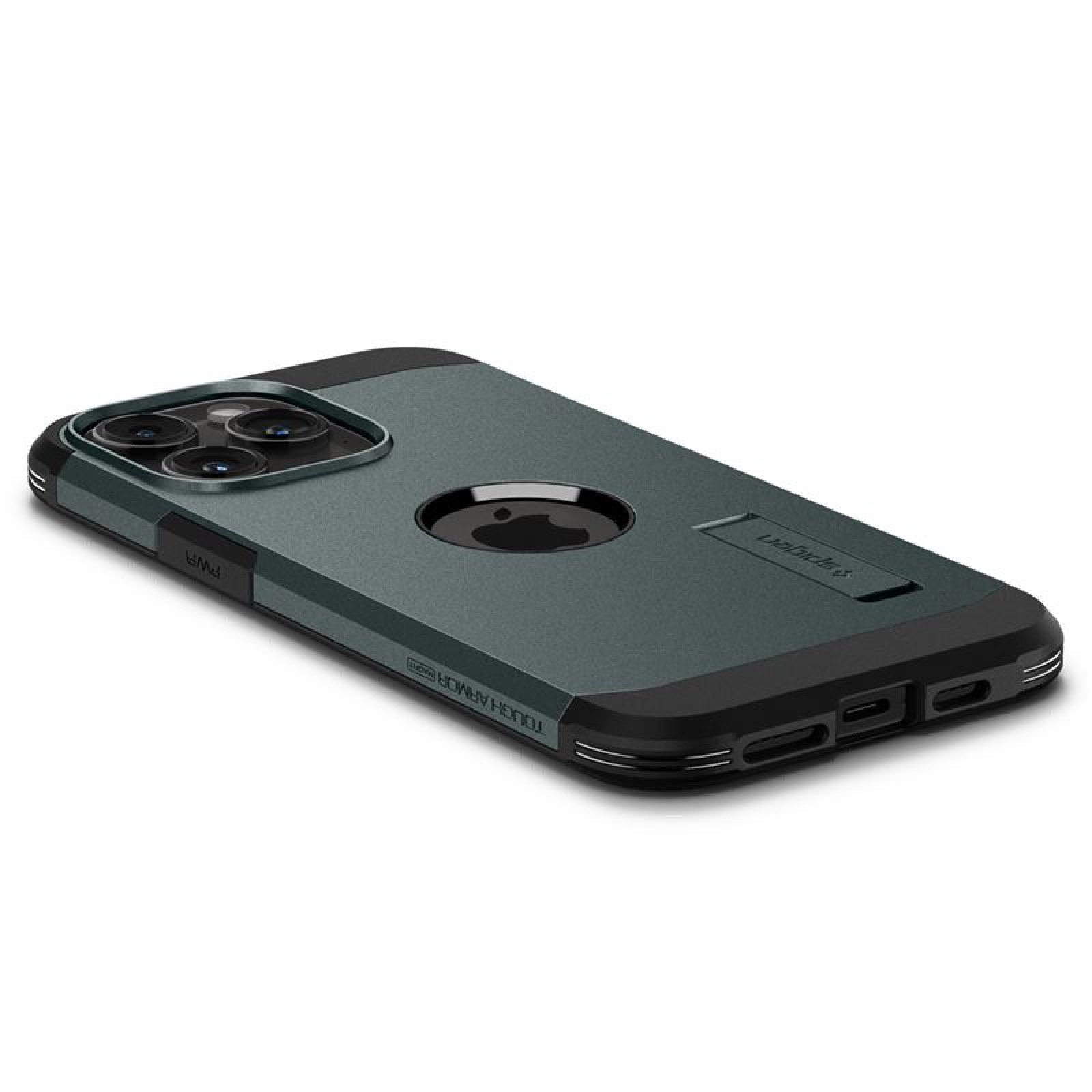 Гръб Spigen за iPhone 15 Pro Max, Tough Armor, MagSafe, Зелен