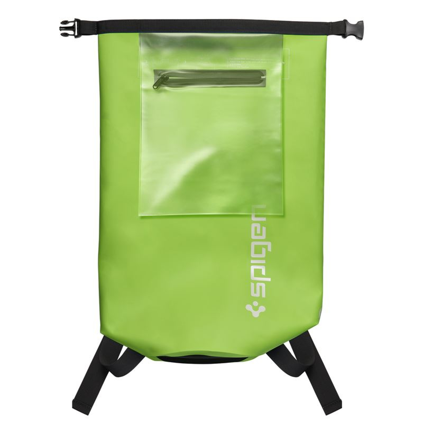 Водоустойчва раница с  калъф Spigen Aqua Shield WaterProof Dry Bag 30L + 3L, Зелен