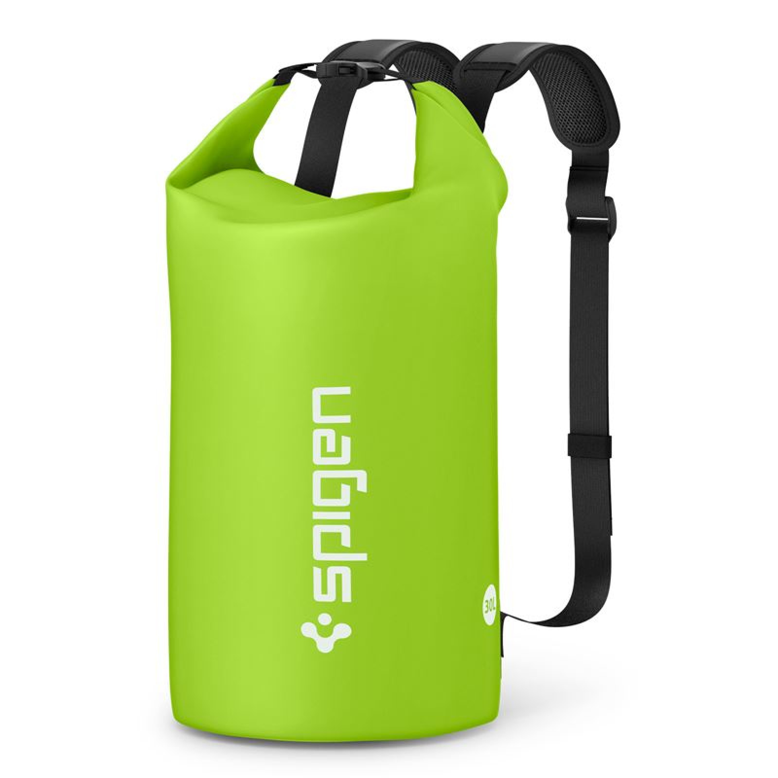 Водоустойчва раница с  калъф Spigen Aqua Shield WaterProof Dry Bag 30L + 3L, Зелен