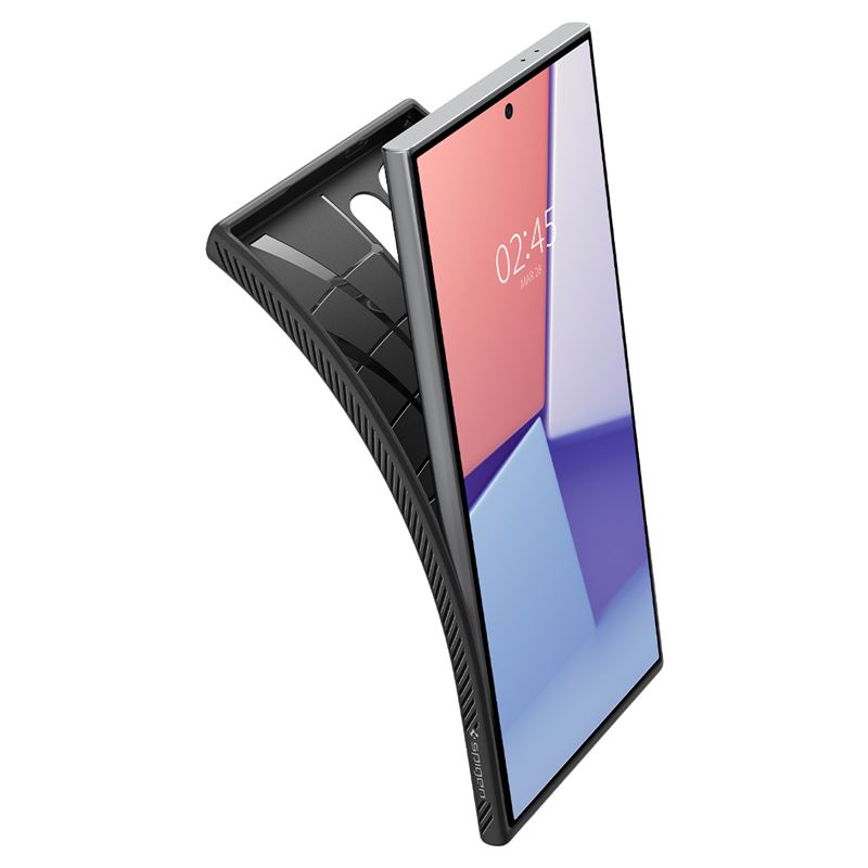 Гръб Spigen за Samsung Galaxy S24 Ultra, Liquid Air, Черен