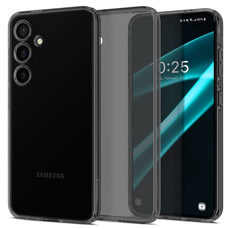 Гръб Spigen за Samsung Galaxy S24 Plus , Liquid Crystal, Прозрачен, Опушен 
