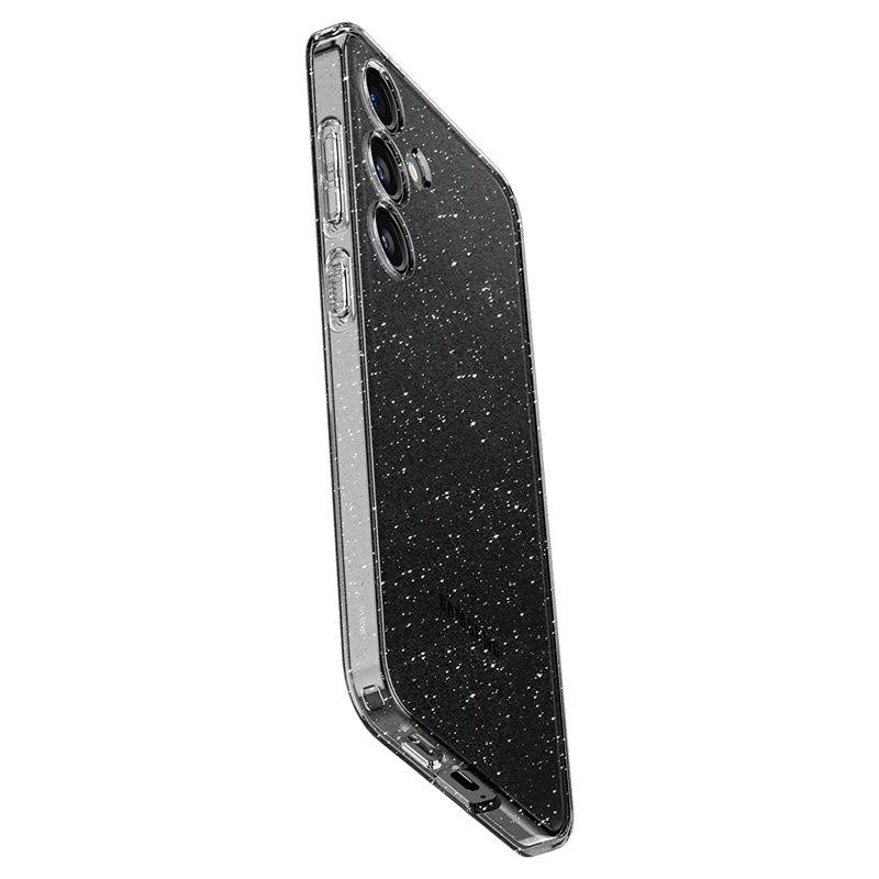 Гръб Spigen за Samsung Galaxy S24 Plus, Liquid Crystal Glitter, Прозрачен блестящ