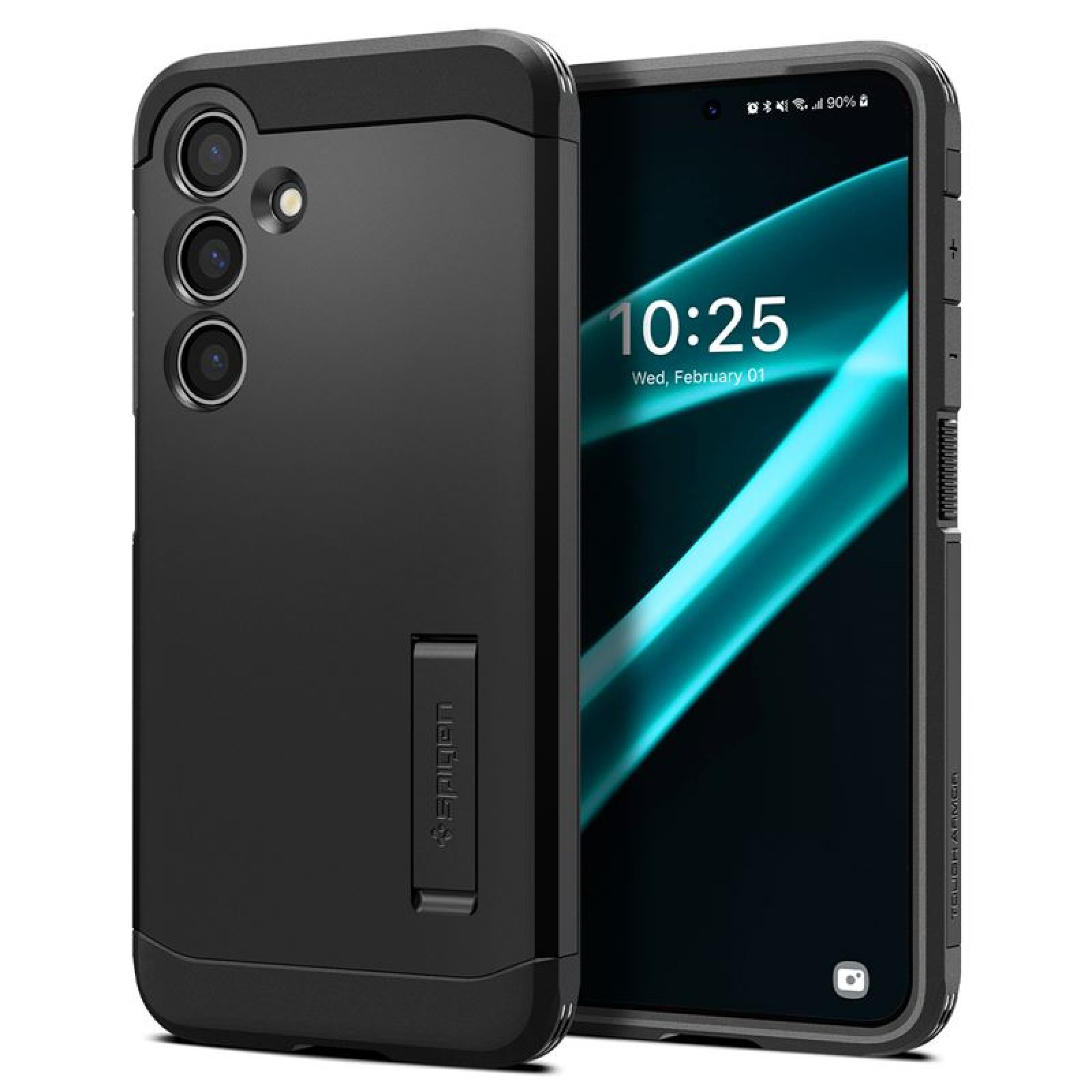 Гръб Spigen Tough Armor за Samsung Galaxy S24 Plus - Черен