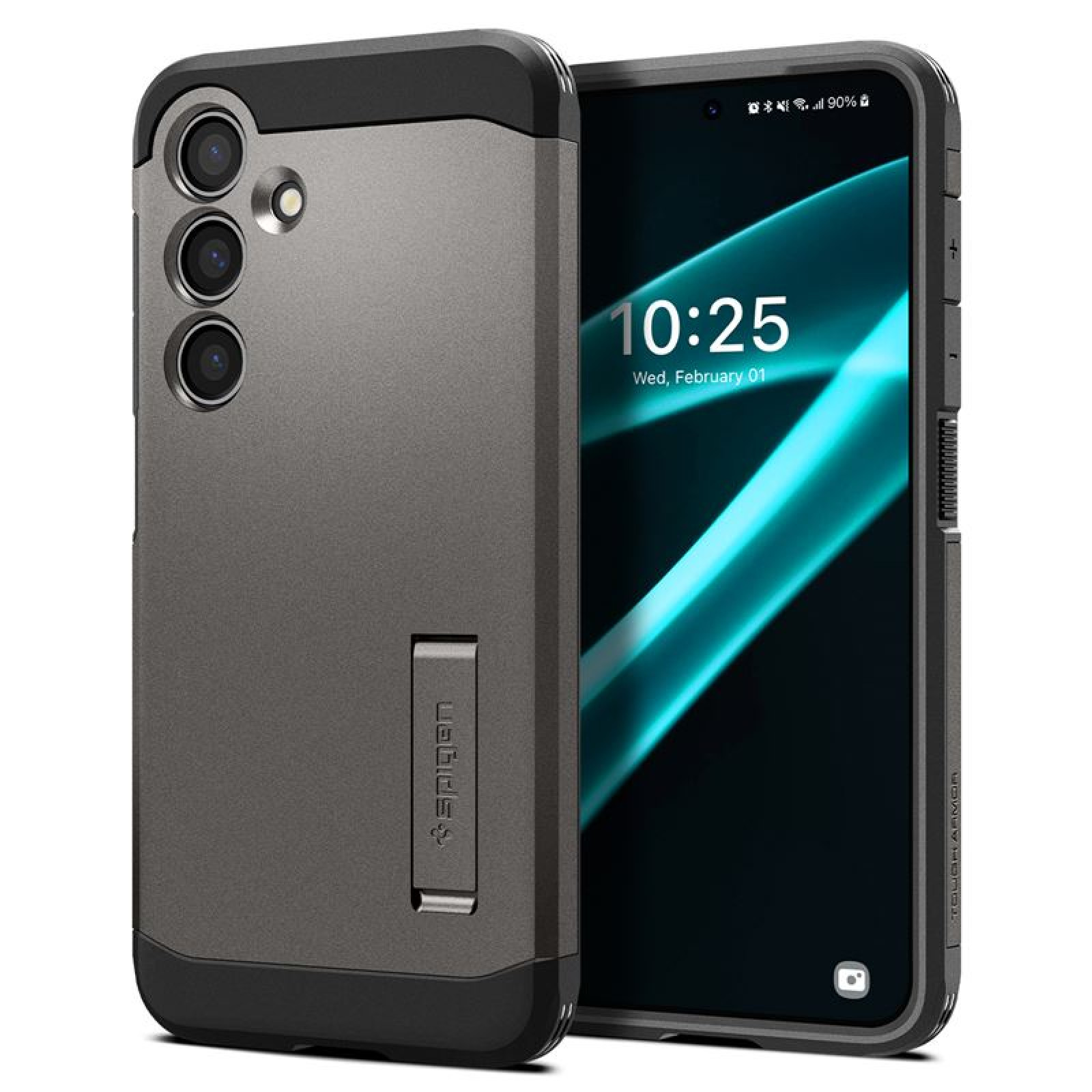 Гръб Spigen Tough Armor за Samsung Galaxy S24 Plus - Сив