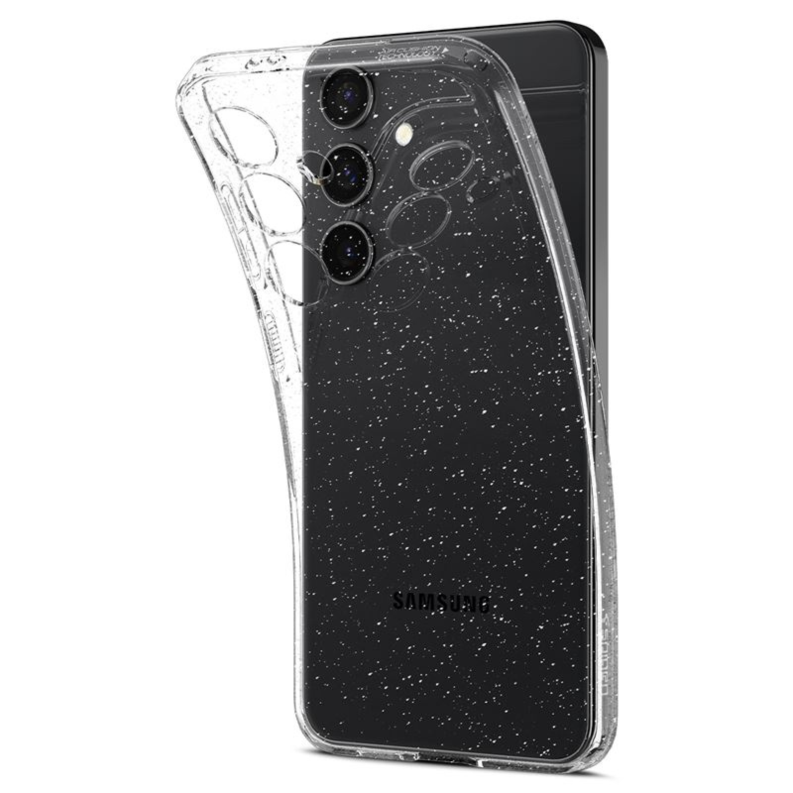Гръб Spigen за Samsung Galaxy S24 , Liquid Crystal Glitter, Порзрачен, блестящ