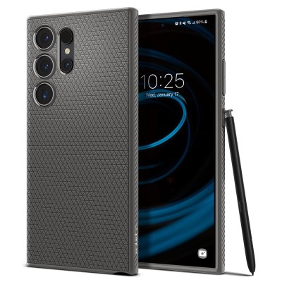 Калъф Spigen Liquid Air за Samsung Galaxy S24 Ultra - Сив