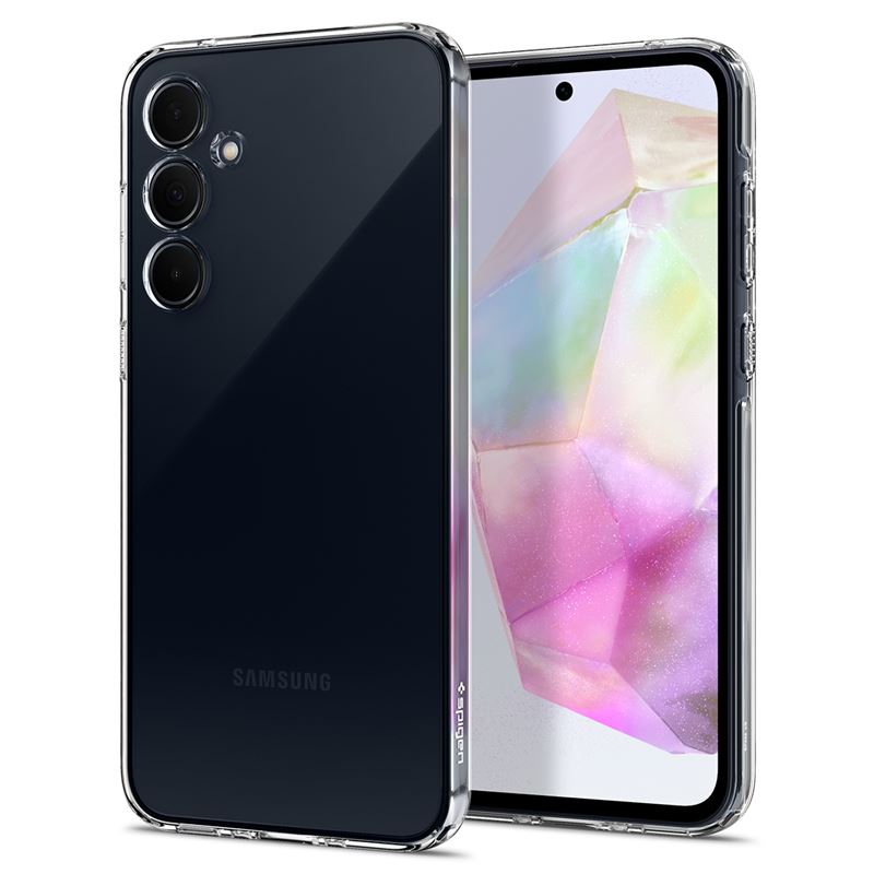 Гръб Spigen за Samsung Galaxy A35, Crystal Flex, Прозрачен
