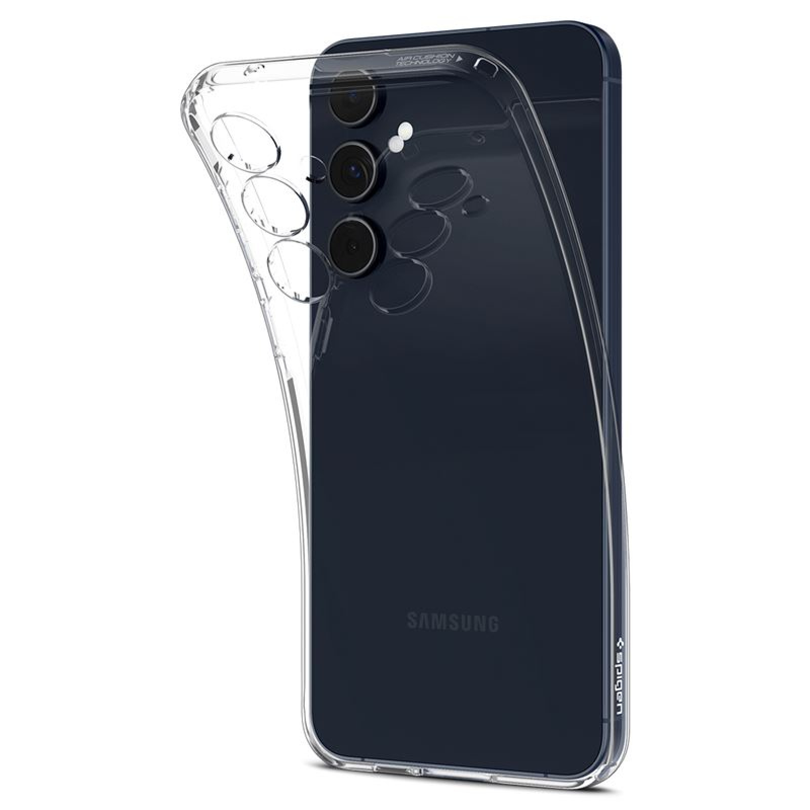 Гръб Spigen за Samsung Galaxy A55 ,Crystal Flex, Прозрачен
