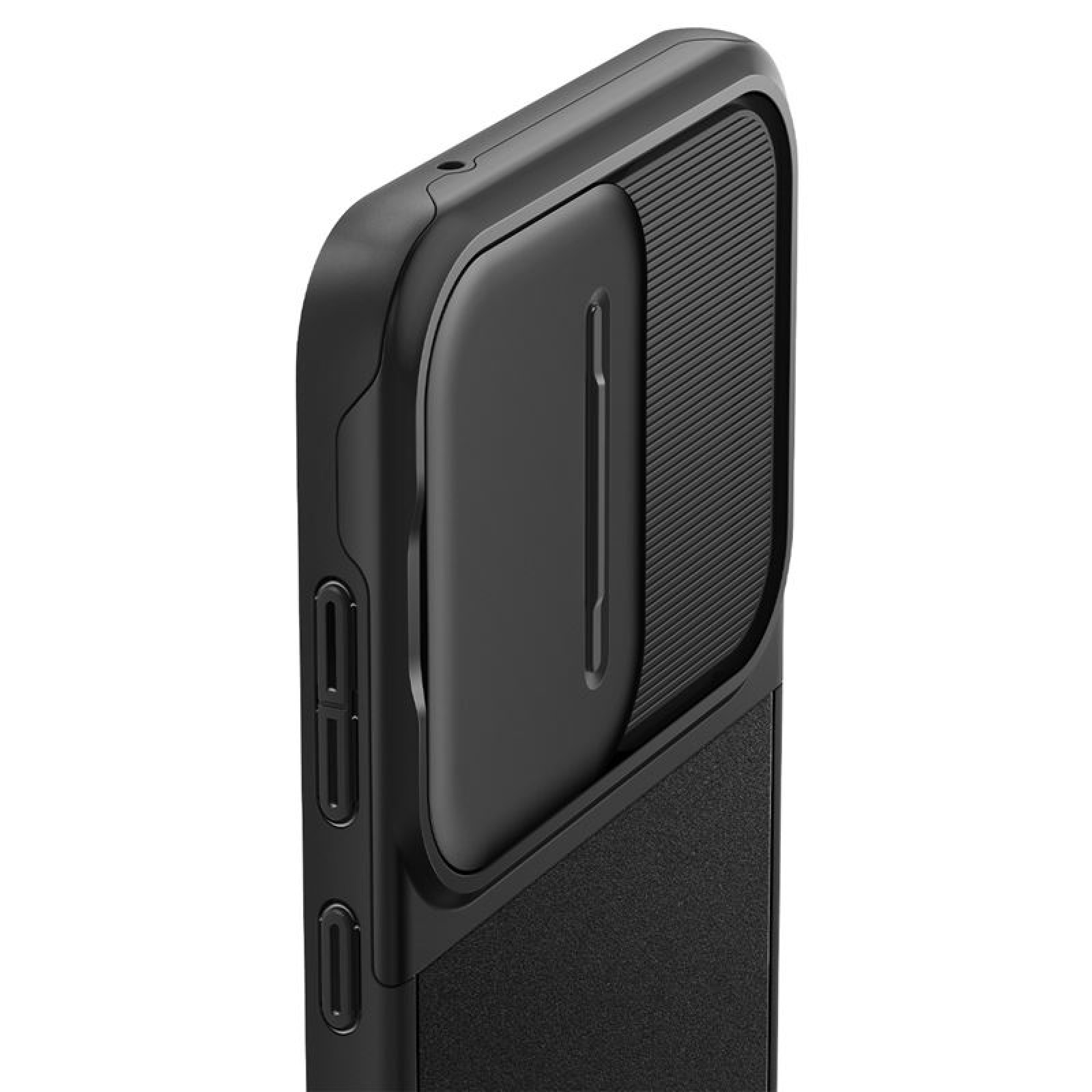 Гръб Spigen  за Samsung Galaxy A55, Optik Armor, Черен