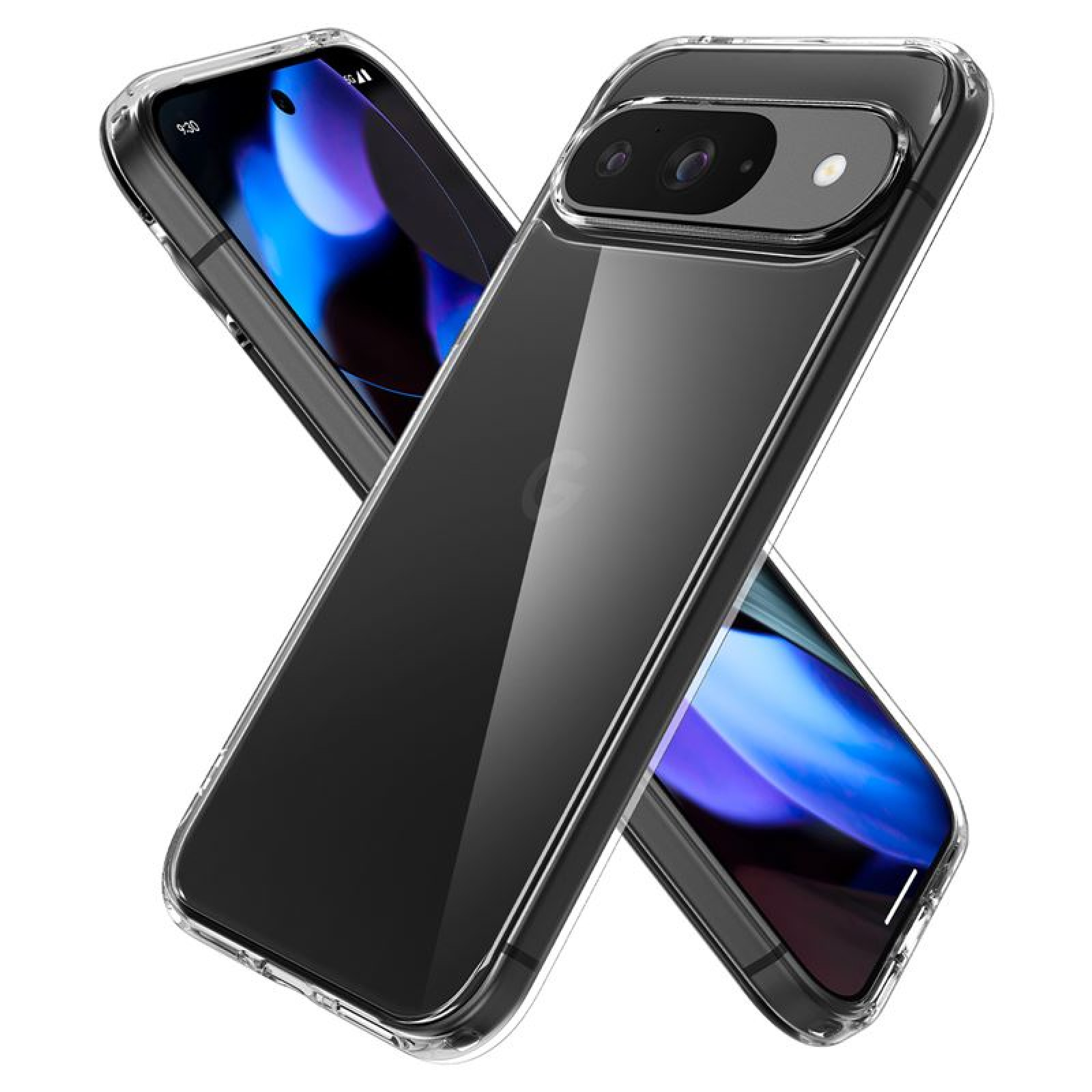 Гръб  Spigen за Google Pixel 9 Pro/Pixel 9, Ultra Hybrid - Прозрачен