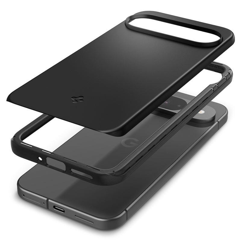 Гръб Spigen Thin Fit за Google  Pixel 9 Pro/ Pixel 9  - Черен