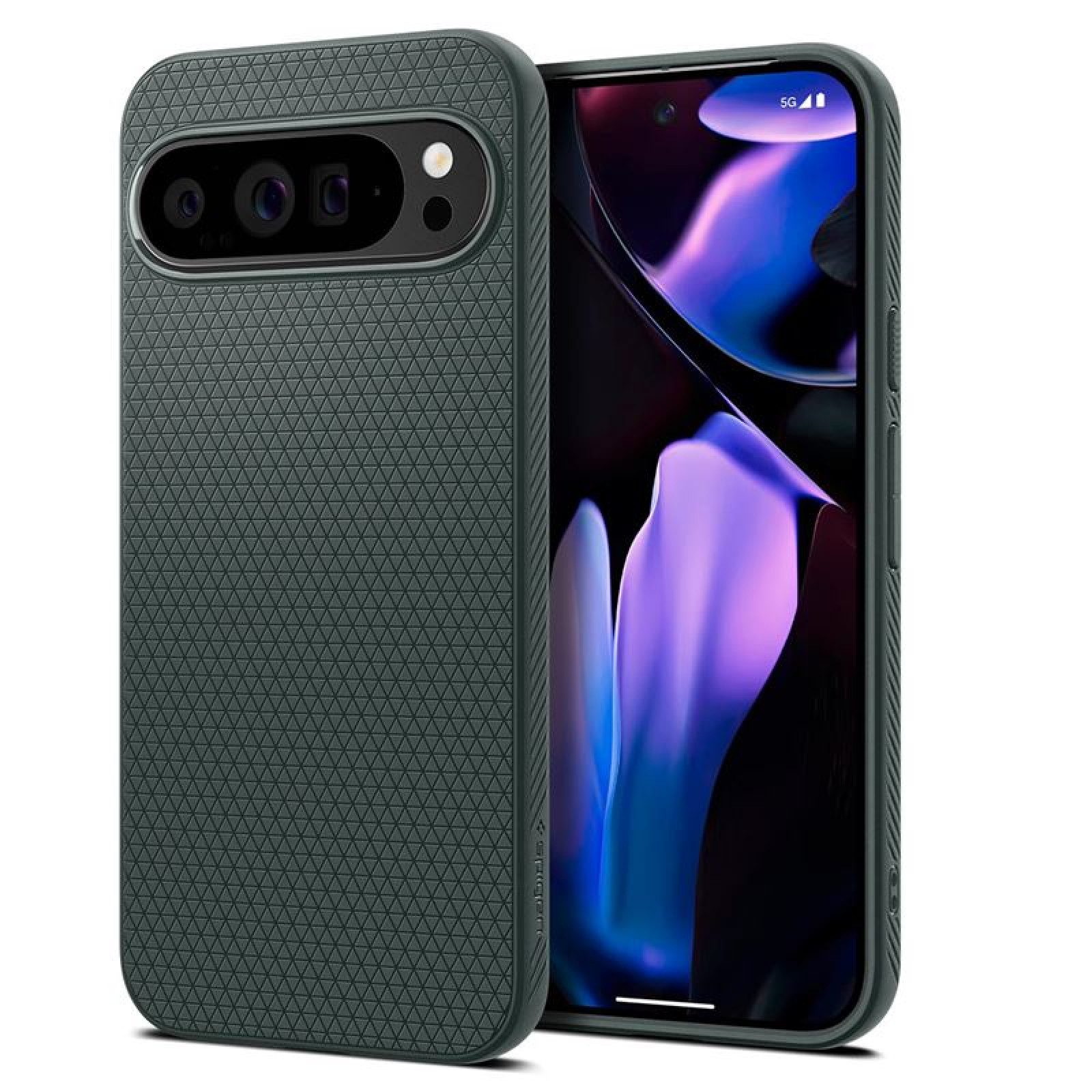 Гръб  Spigen Liquid Air за Google Pixel 9 Pro XL - Зелен