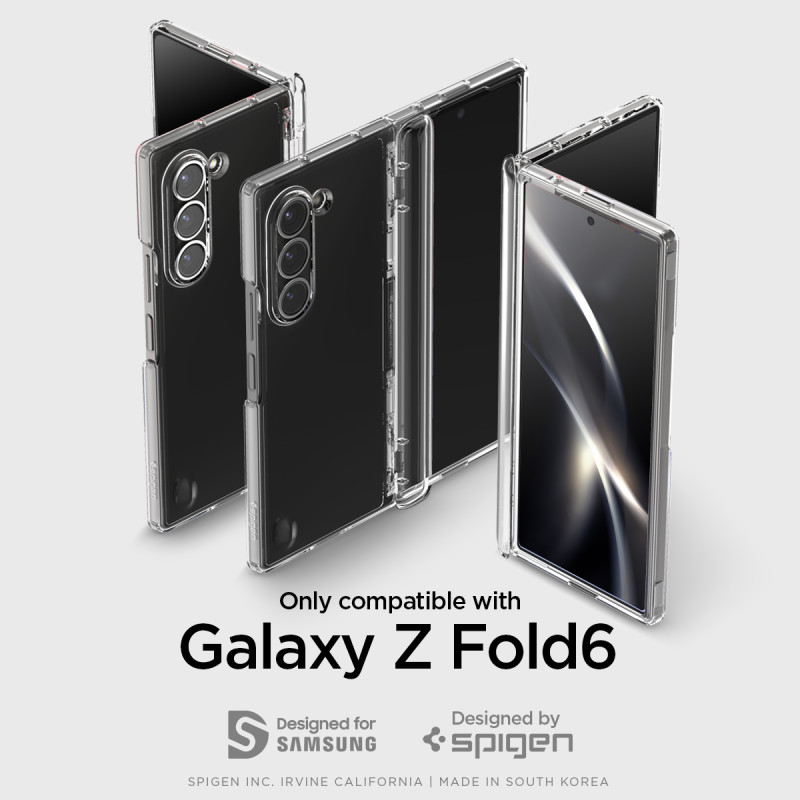 Гръб Spigen Ultra Hybrid Pro за Samsung Galaxy Z Fold 6 - Прозрачен