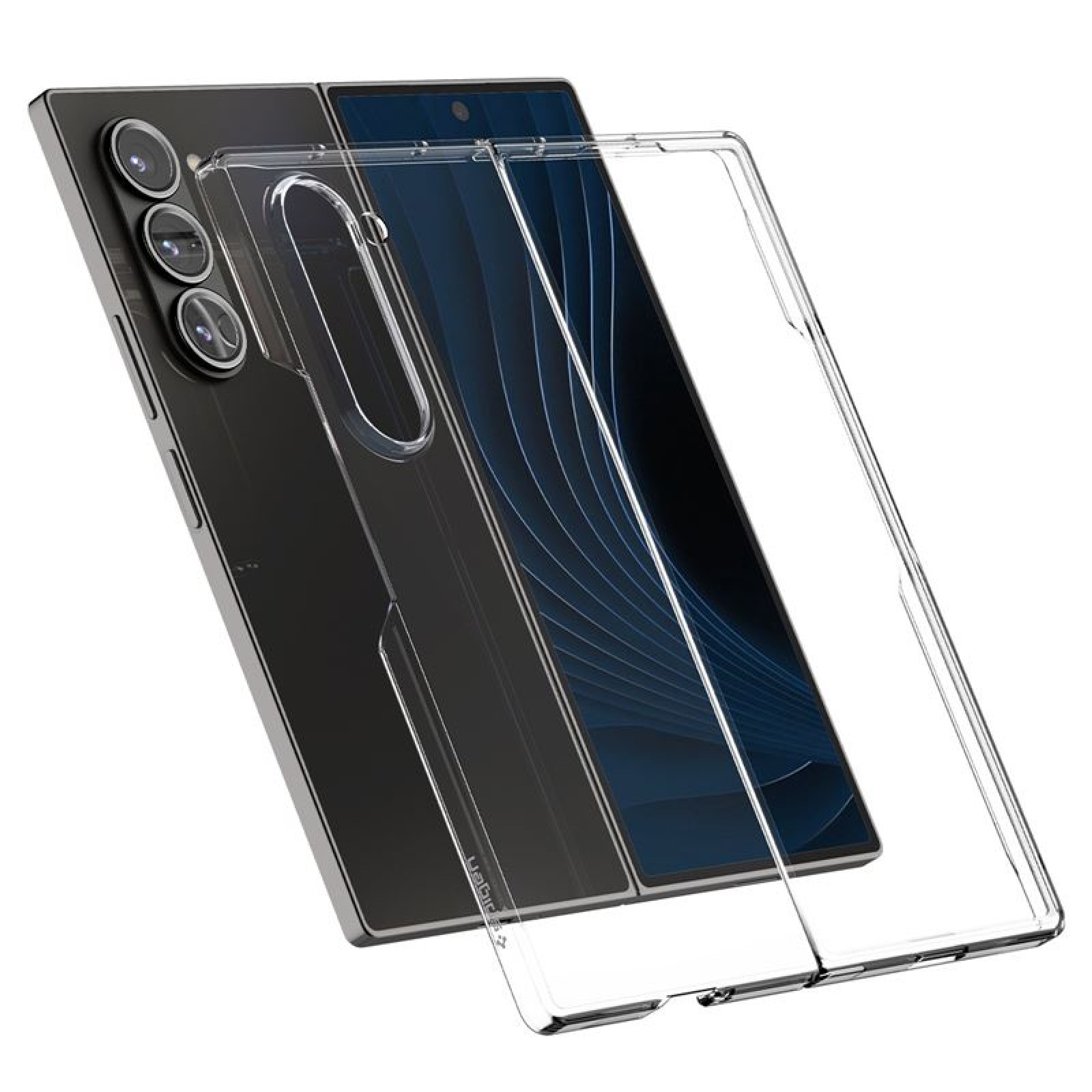 Гръб Spigen за Samsung Galaxy Z Fold 6, Air Skin,  Прозрачен