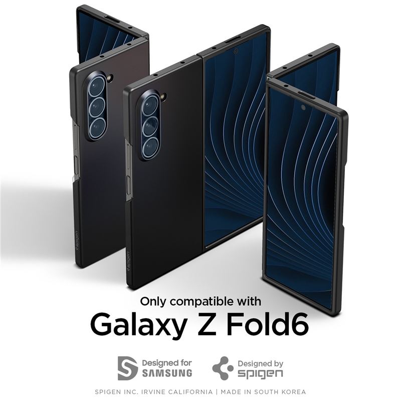 Гръб Spigen за Samsung Galaxy Z Fold 6, Air Skin, Черен