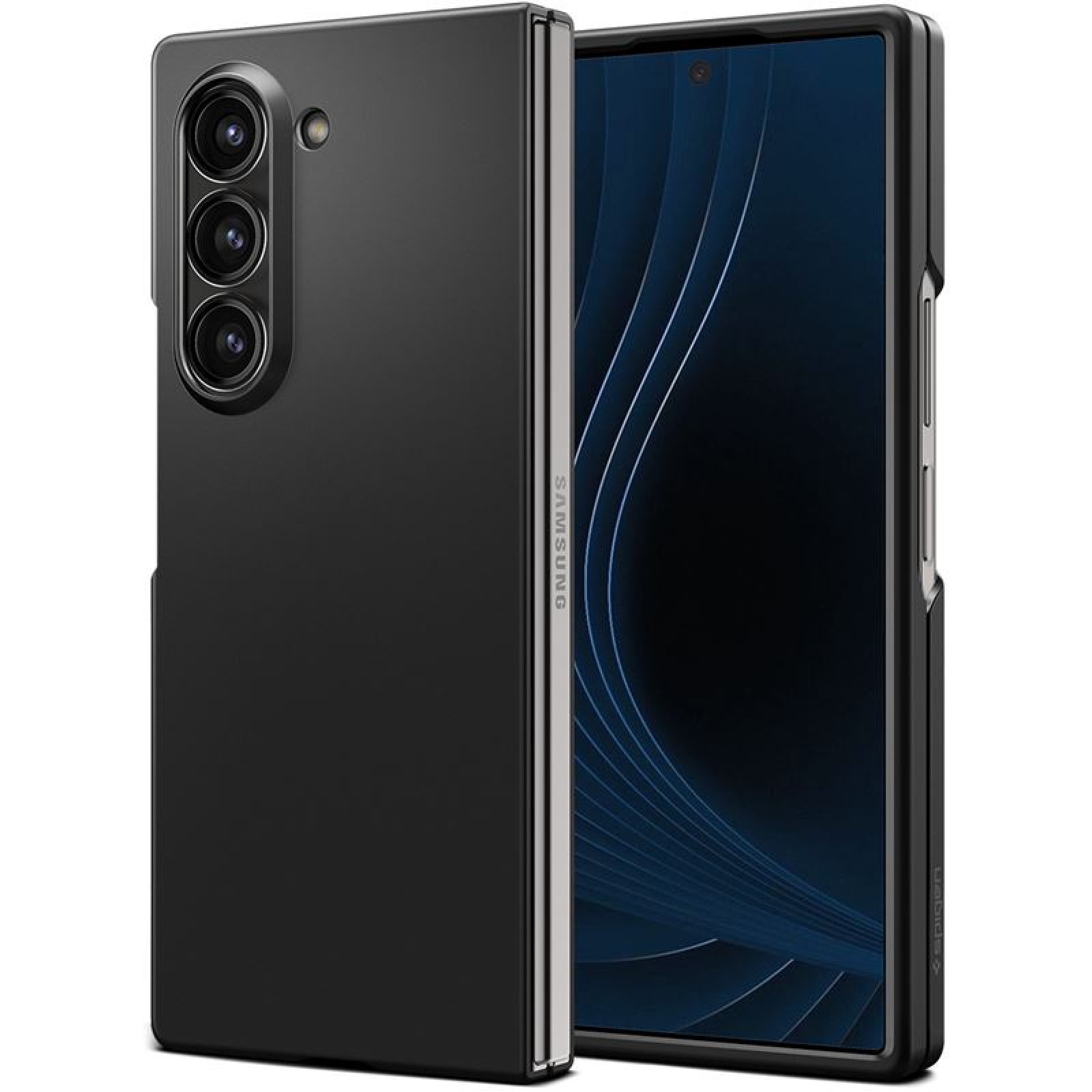 Гръб Spigen за Samsung Galaxy Z Fold 6, Air Skin, Черен