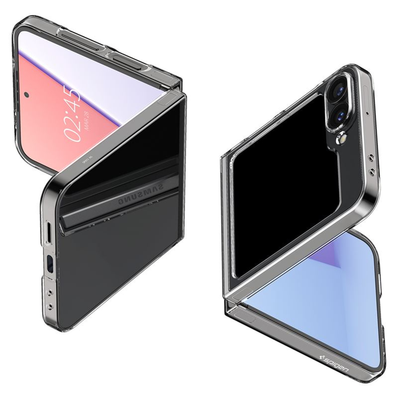 Гръб Spigen за Samsung Galaxy Z Flip 6, Air Skin, Прозрачен