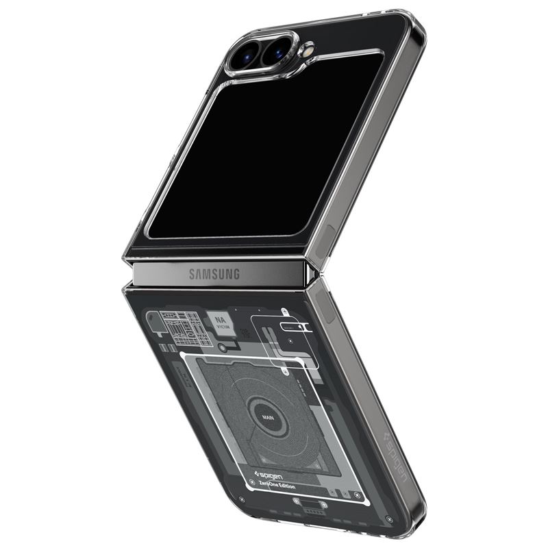 Гръб Spigen за Samsung Galaxy Z Flip 6, Air Skin, Zero one