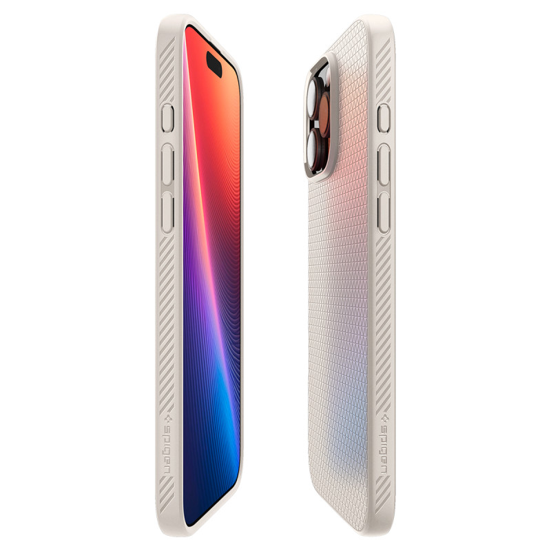 Гръб Spigen Liquid Air за iPhone 16 Pro Max  - Natural titanium