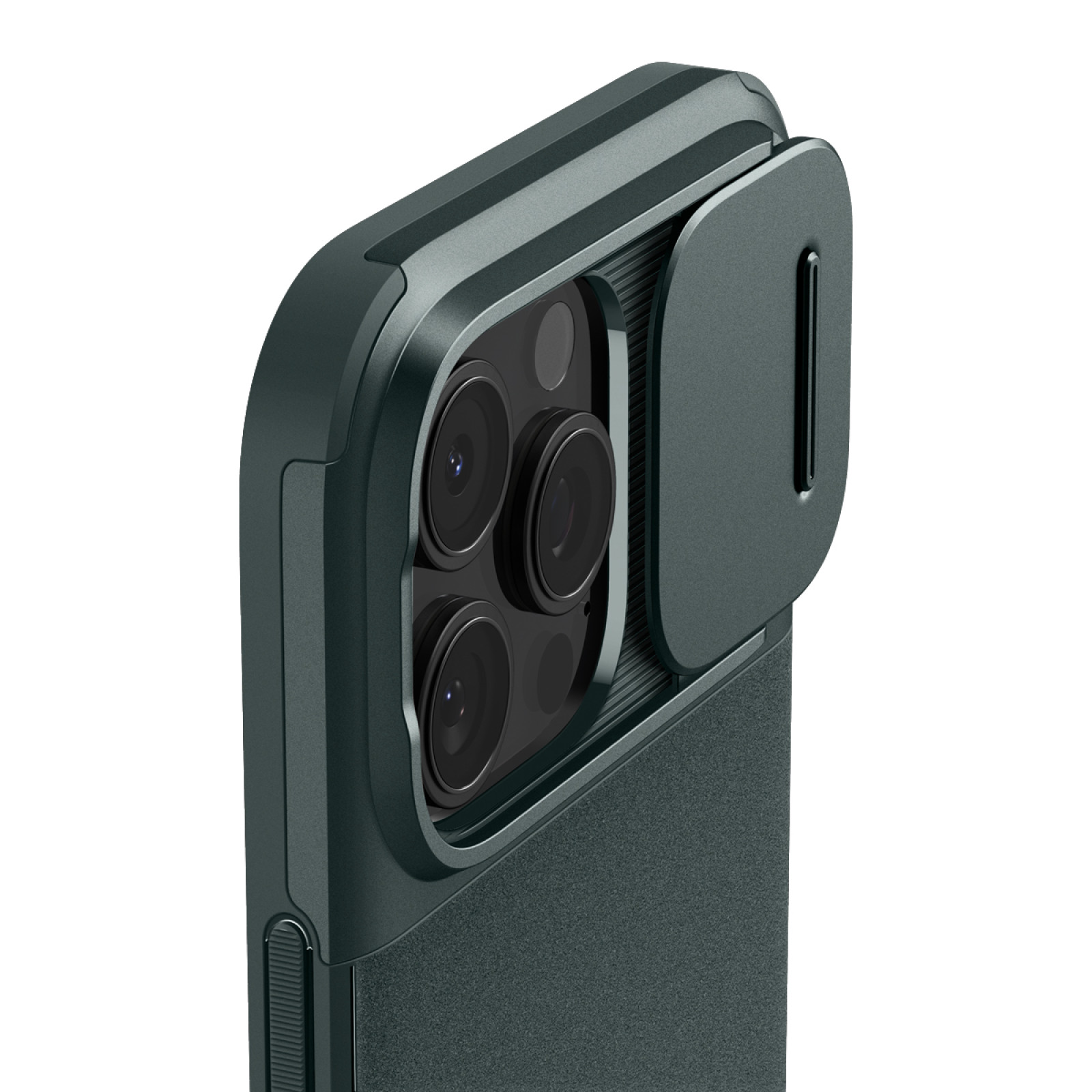 Гръб Spigen Optik Armor MagSafe за iPhone 16 Pro Max - Зелен