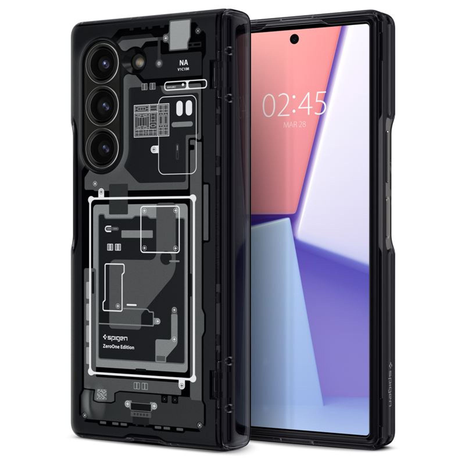 Гръб Spigen за Samsung Galaxy Z Fold6, Ultra Hybrid Pro, Zero one