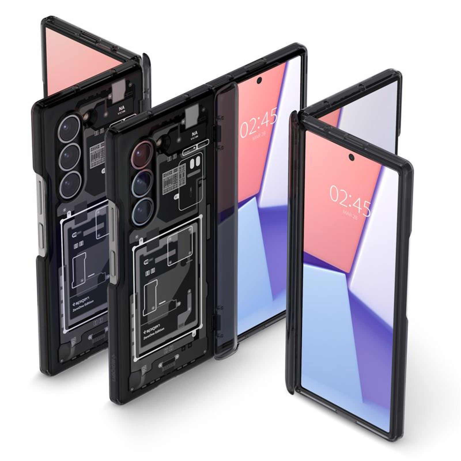 Гръб Spigen за Samsung Galaxy Z Fold6, Ultra Hybrid Pro, Zero one