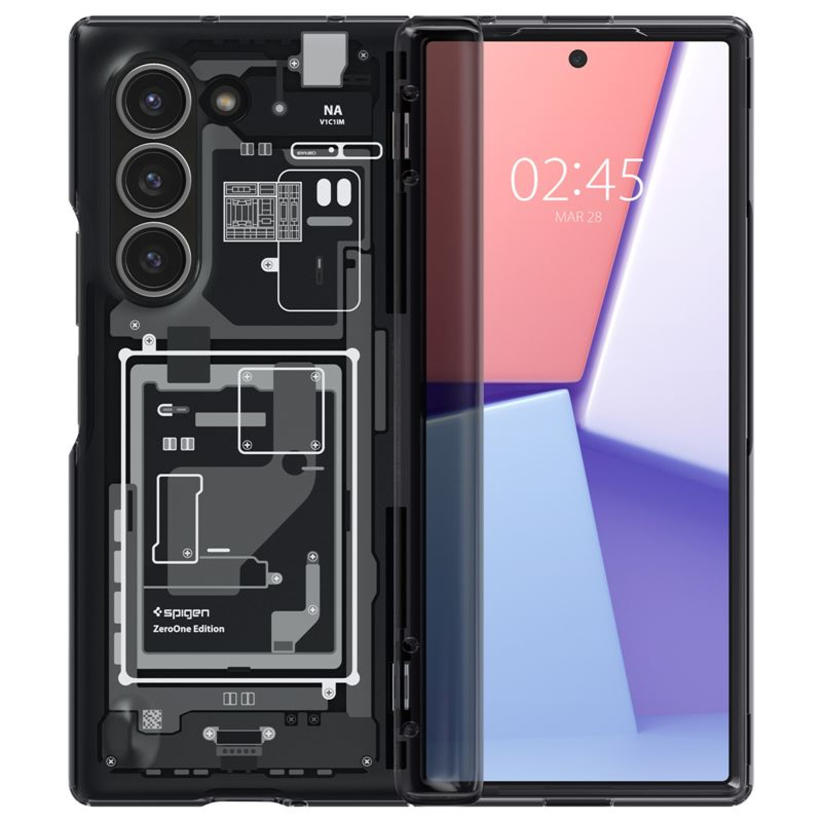 Гръб Spigen за Samsung Galaxy Z Fold6, Ultra Hybrid Pro, Zero one