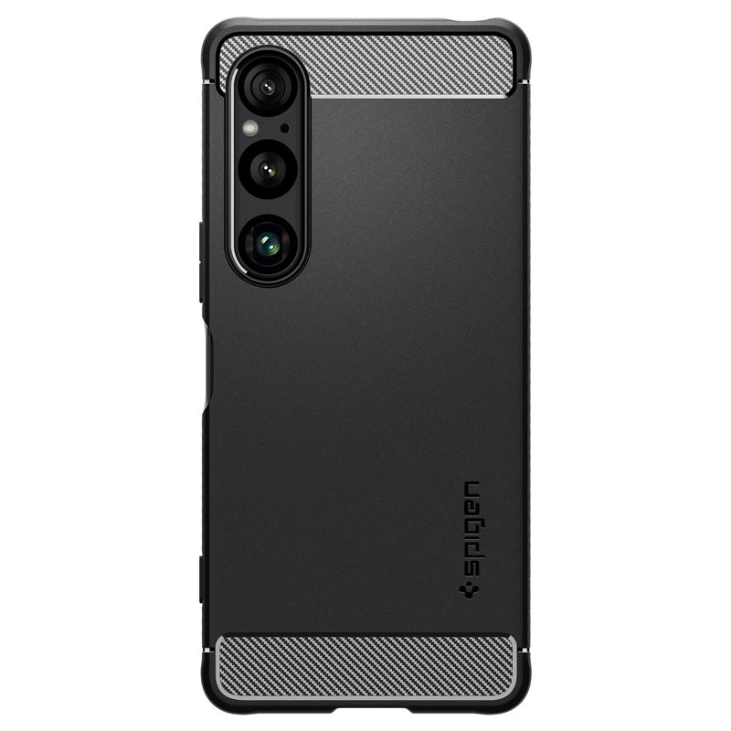 Гръб Spigen Rugged Armor за Sony Xperia 1 VI - Черен