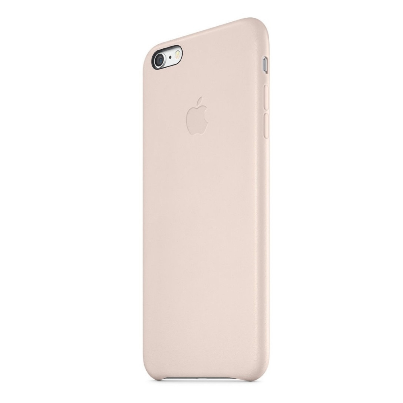 Оригинален гръб  Apple Leather Cover for iPhone 6/6S Plus - Soft Pink, MGQW2ZM/A