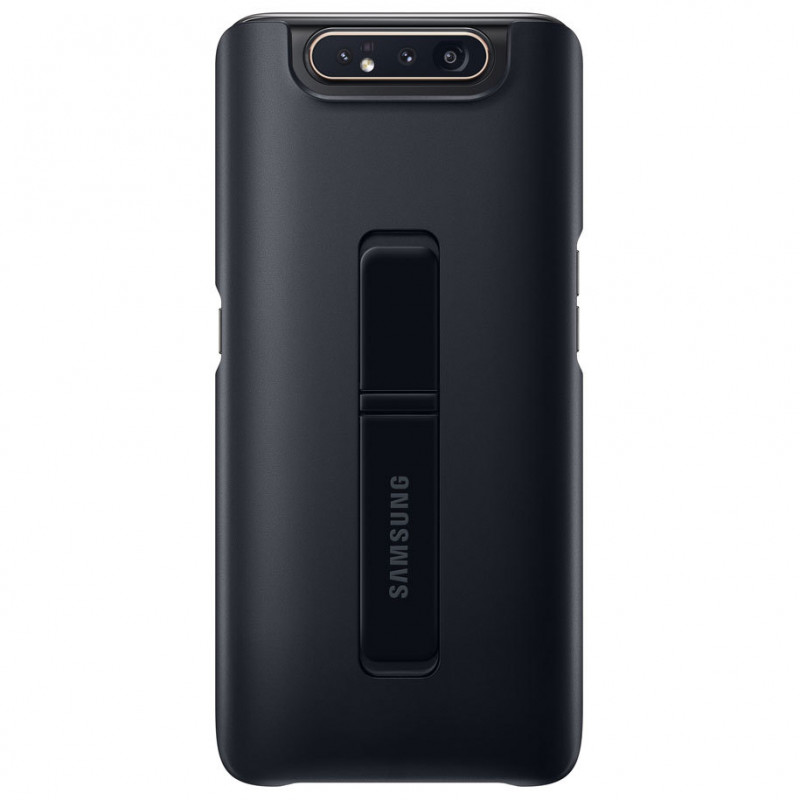 Оригинален гръб Standing Cover Case за Samsung Galaxy A80 - Черен