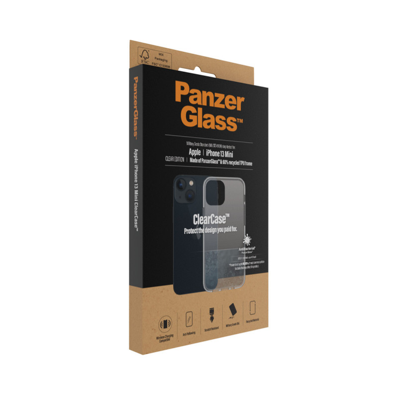 Гръб PanzerGlass ClearCase за Iphone 13 mini - Прозрачен
