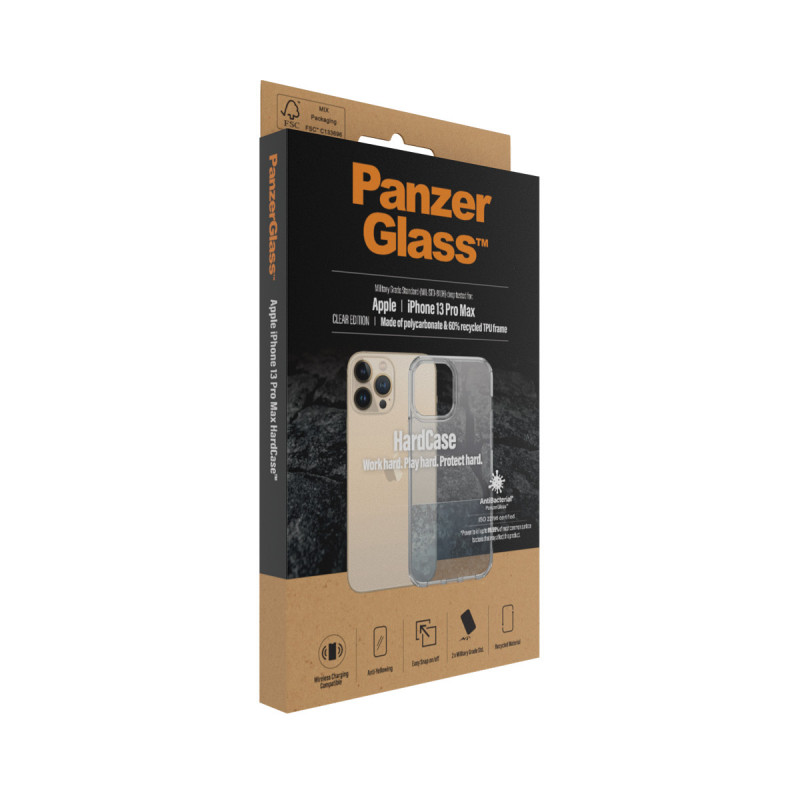 Гръб PanzerGlass HardCase за Iphone 13 Pro Max  - Прозрачен