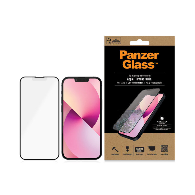Стъклен протектор PanzerGlass за Apple Iphone 13 m...