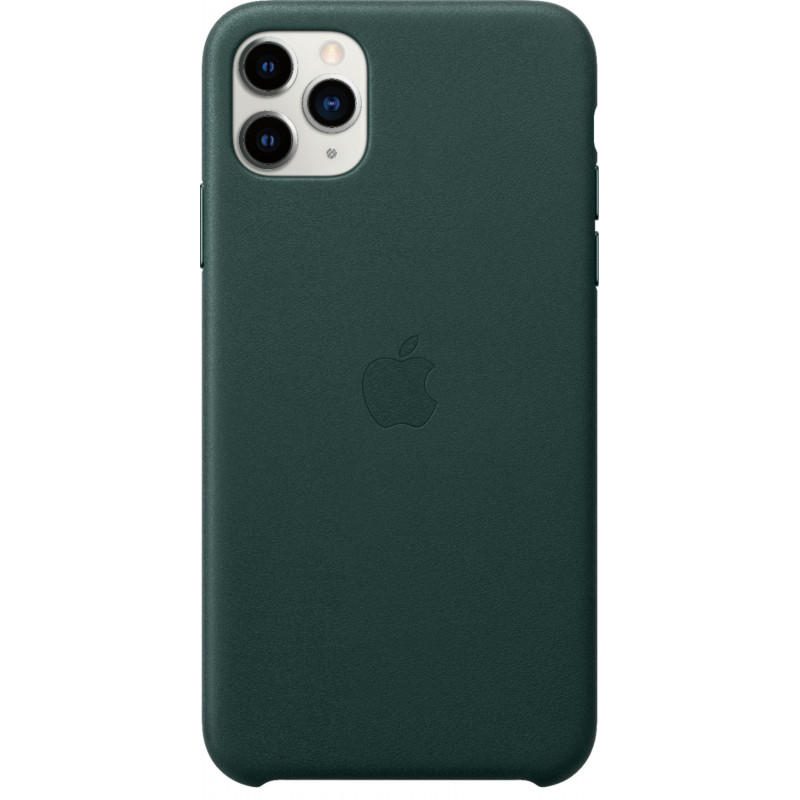 Оригинален гръб Leather за Apple iPhone 11 Pro Max  - Зелен