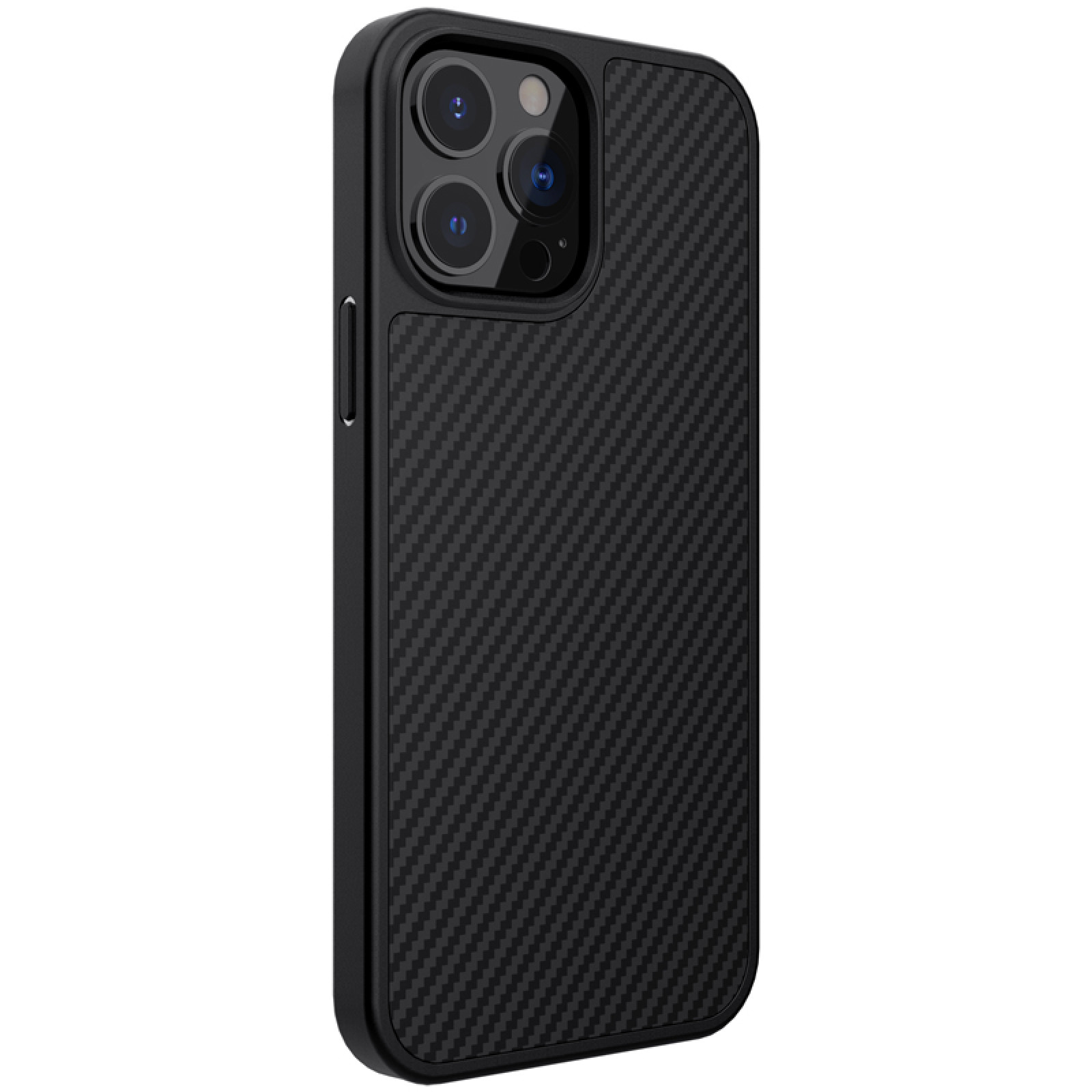 Гръб Nillkin Synthetic Fiber Case за Iphone 13 Pro Max - Черен
