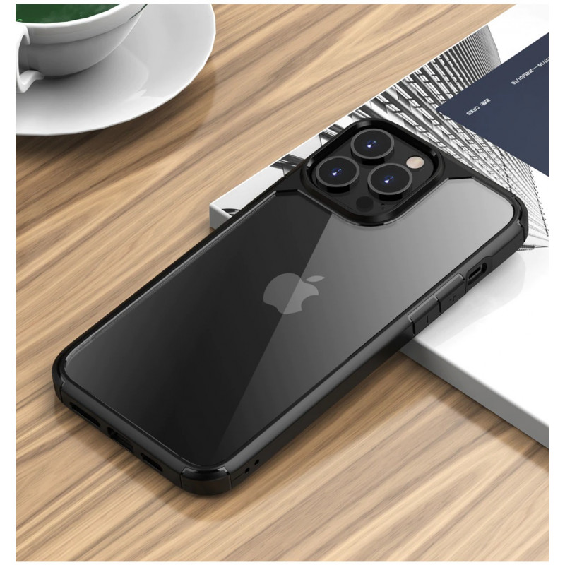 Гръб ipaky Yujia case за Iphone 13 Pro Max - Черен