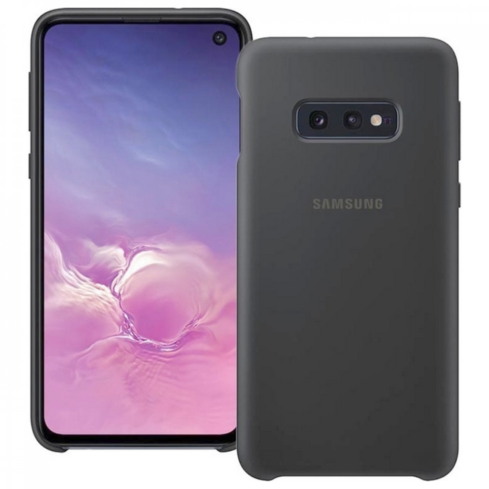 Оригинален гръб Silicone Back cover за Samsung Galaxy S10е - Черен