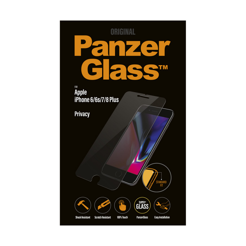 Стъклен протектор PanzerGlass за Apple Iphone 7/8/6/6s plus Privacy