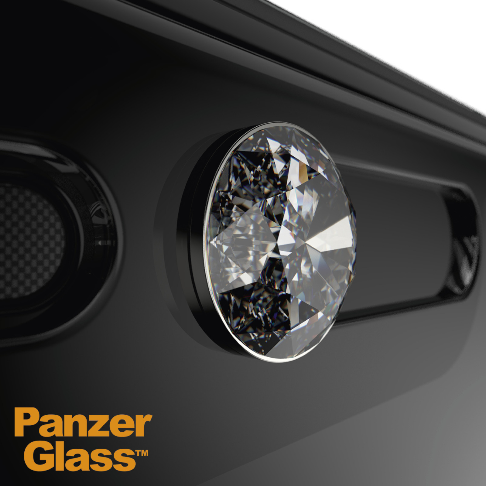 Стъклен протектор PanzerGlass за Apple Iphone Xs Max /11 Pro Max, Privacy, CaseFriendly, CamSlider, Swarovski Edition- Черен,