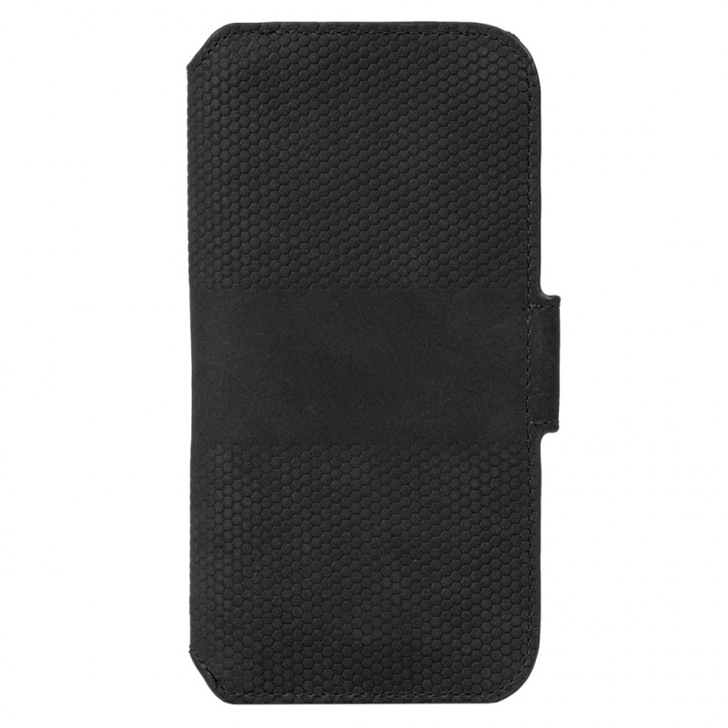 Калъф Krusell Leather Wallet за Iphone 13 Pro - Черен