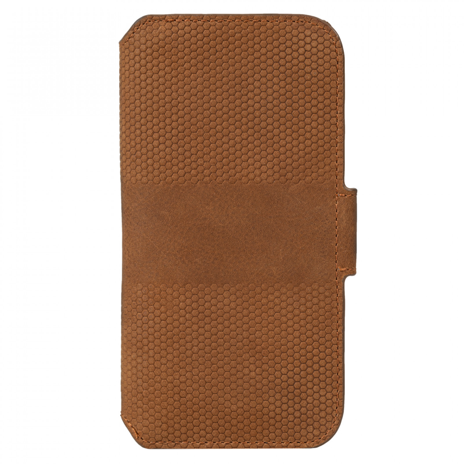 Калъф Krusell Leather Wallet за Iphone 13/14 - Cognac