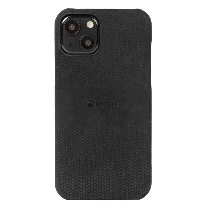 Гръб Krusell Leather Cover за Iphone 13 mini  - Че...