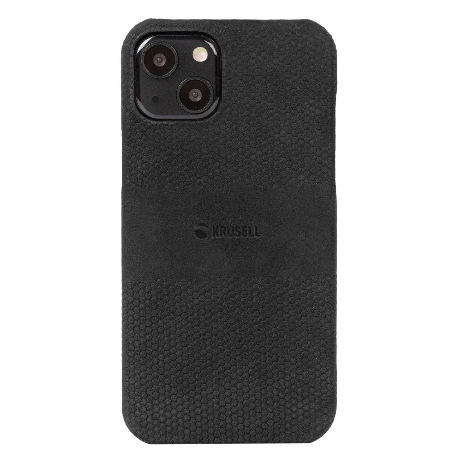 Гръб Krusell Leather Cover за Iphone 13/14  - Черен
