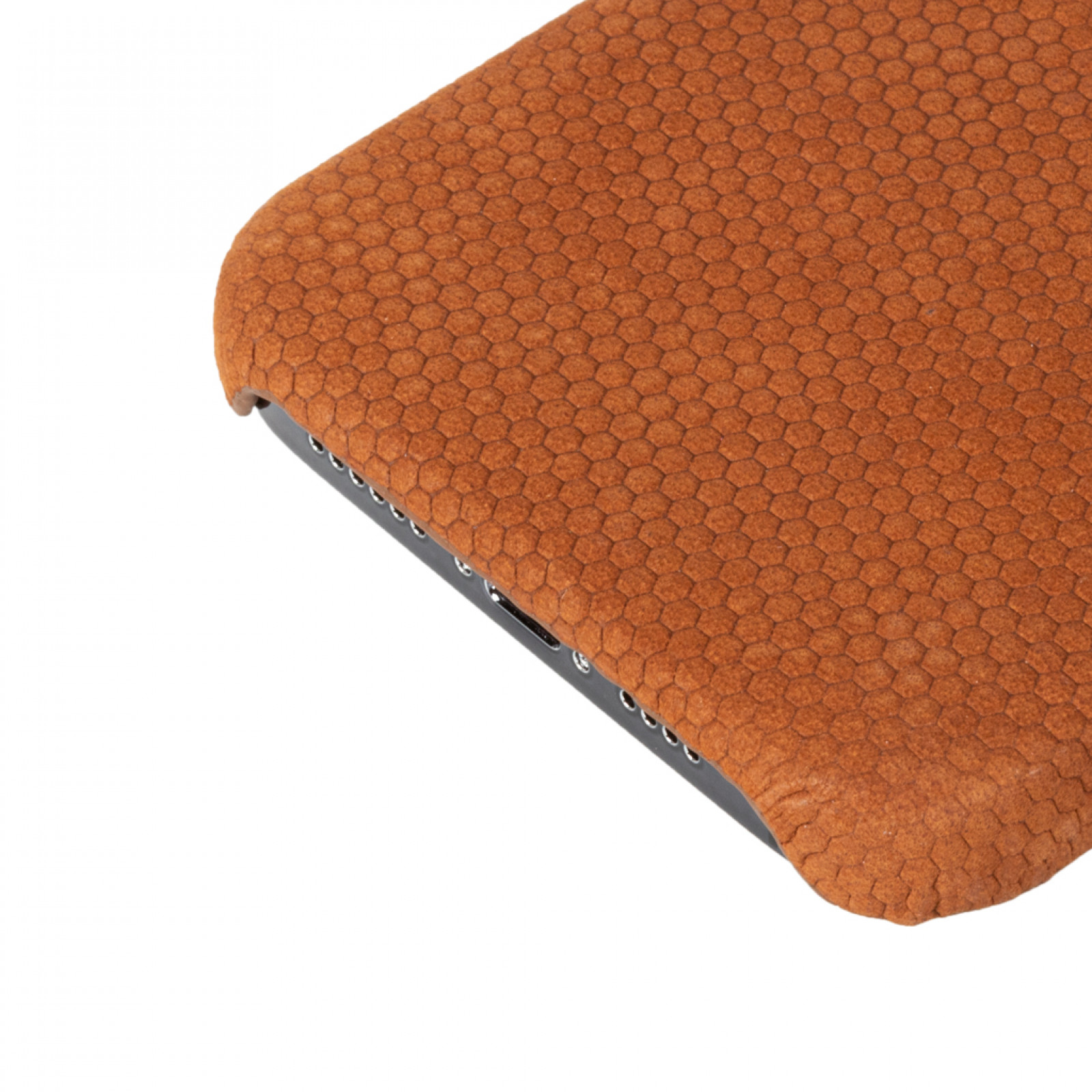Гръб Krusell Leather Cover за Iphone 13 mini - Cognac