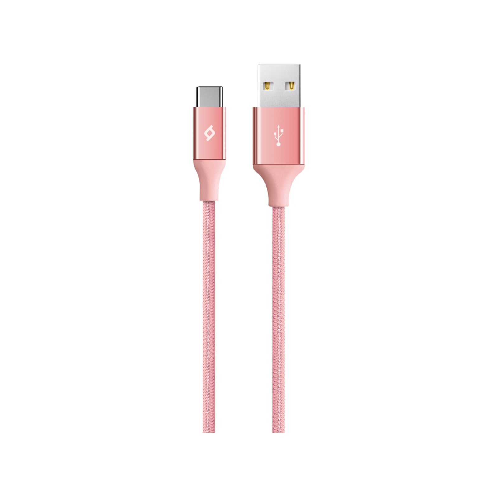 Кабел ttec AlumiCable Type C Charge/Data Cable, 2.0 - Rose Gold