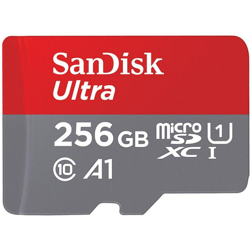Мемори карта SanDisk Ultra micro SDXC 256GB + SD Adapter 120MB/s А1 Class